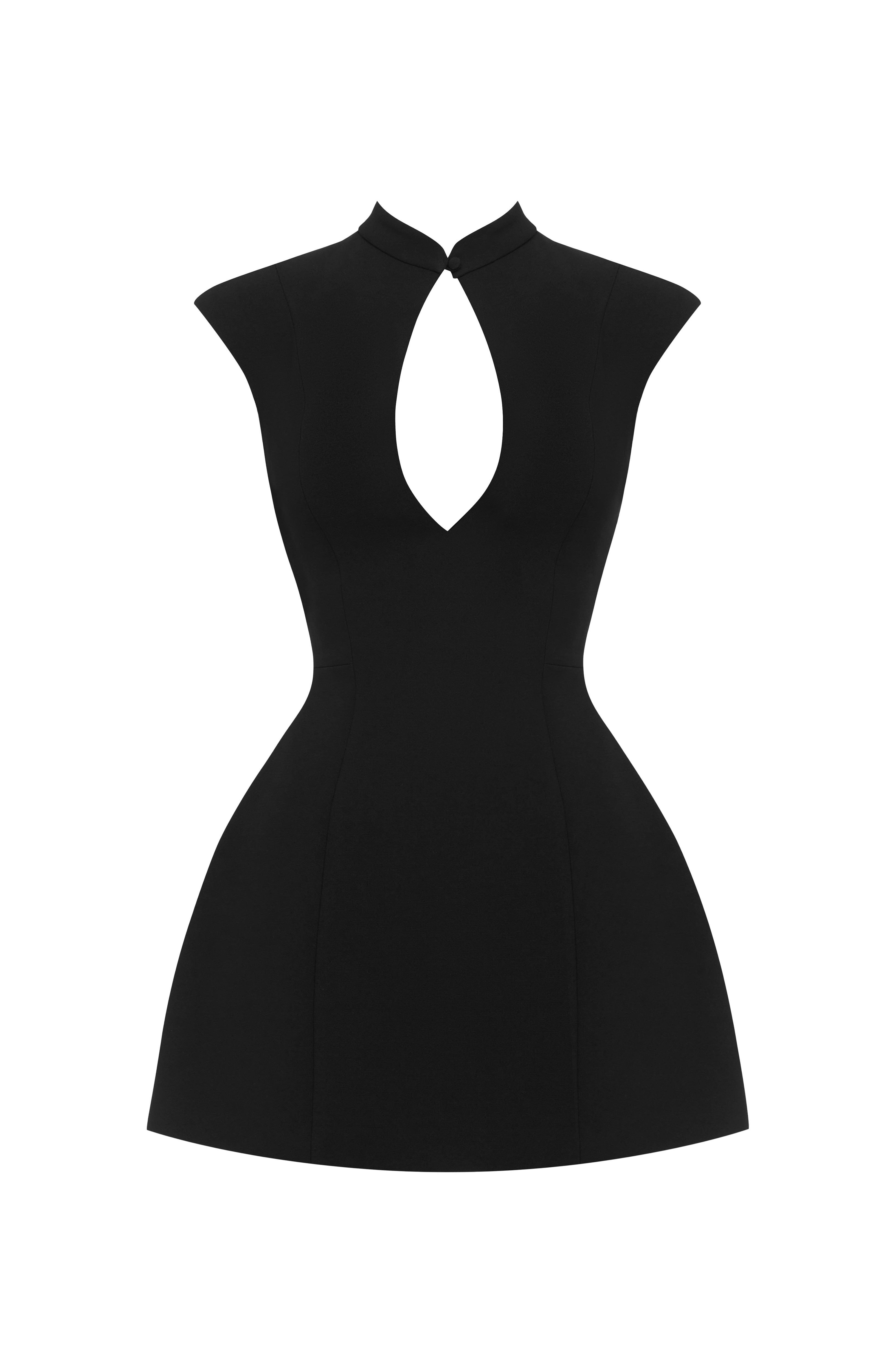 Sakura Mini Dress - Black – Ansicht 6