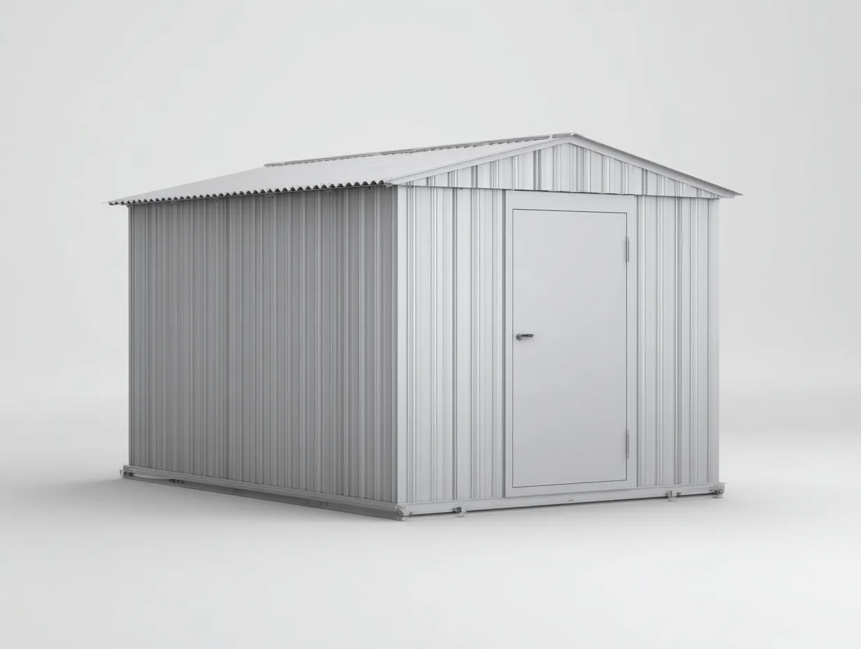 Gartenhäuschen Holz 240×200×220 cm - Anthrazit - modernes Gerätehaus für Außenbereich-Havexdahome