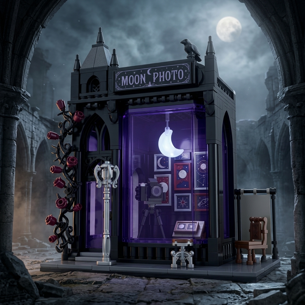 The Gothic Moon Photo Studio Set