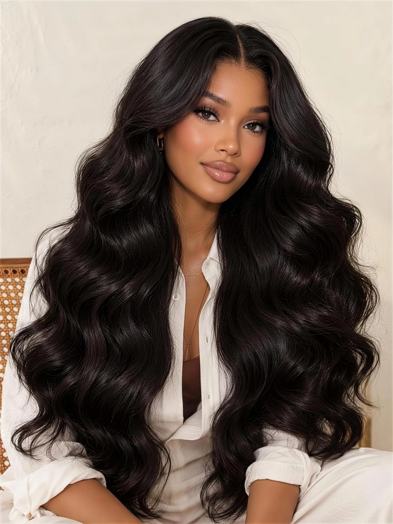 Richmond GB Hair 13x4/7x5 No Slip Glueless Different Styles 100% Human Hair Glueless Wig - Multi-Angle View 2