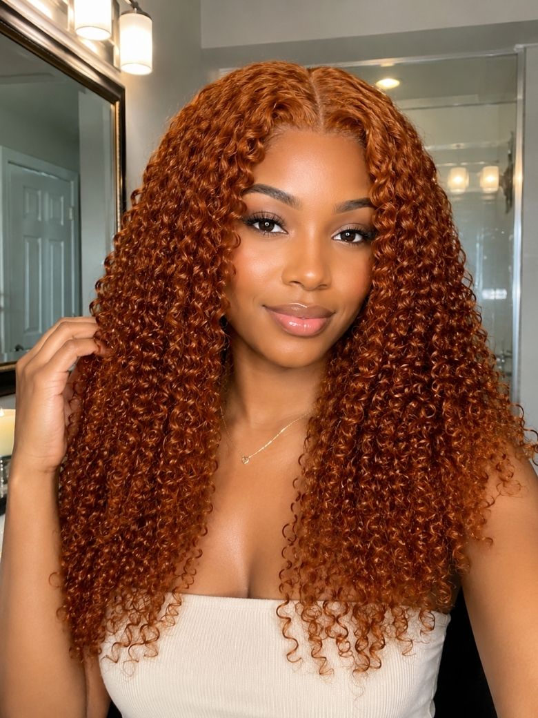 Richmond GB Hair Fall Color Budget-Friendly Wigs VIP Inclued 13x4 Lace Front, 7x5 No Slip Cap, 180% Density - Multi-Angle View 2