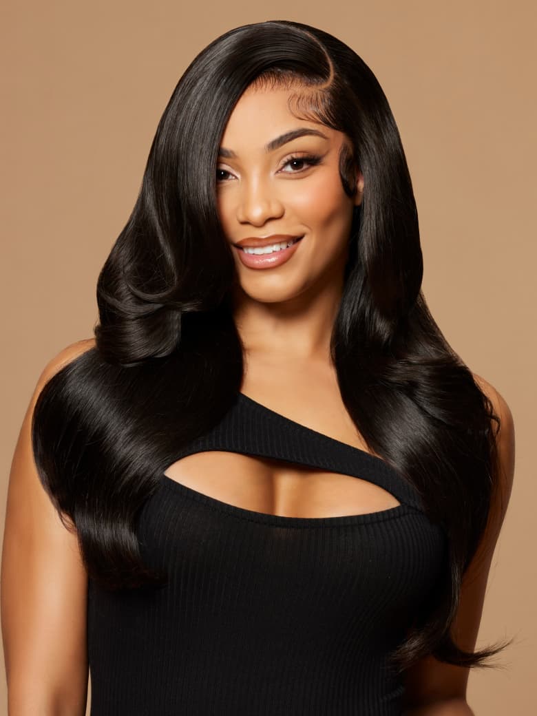 Richmond GB Hair Peruvian Straight Virgin Hair 4x4 lace Closure, Unprocessed Human hair Natural Color - Multi-Angle View 2