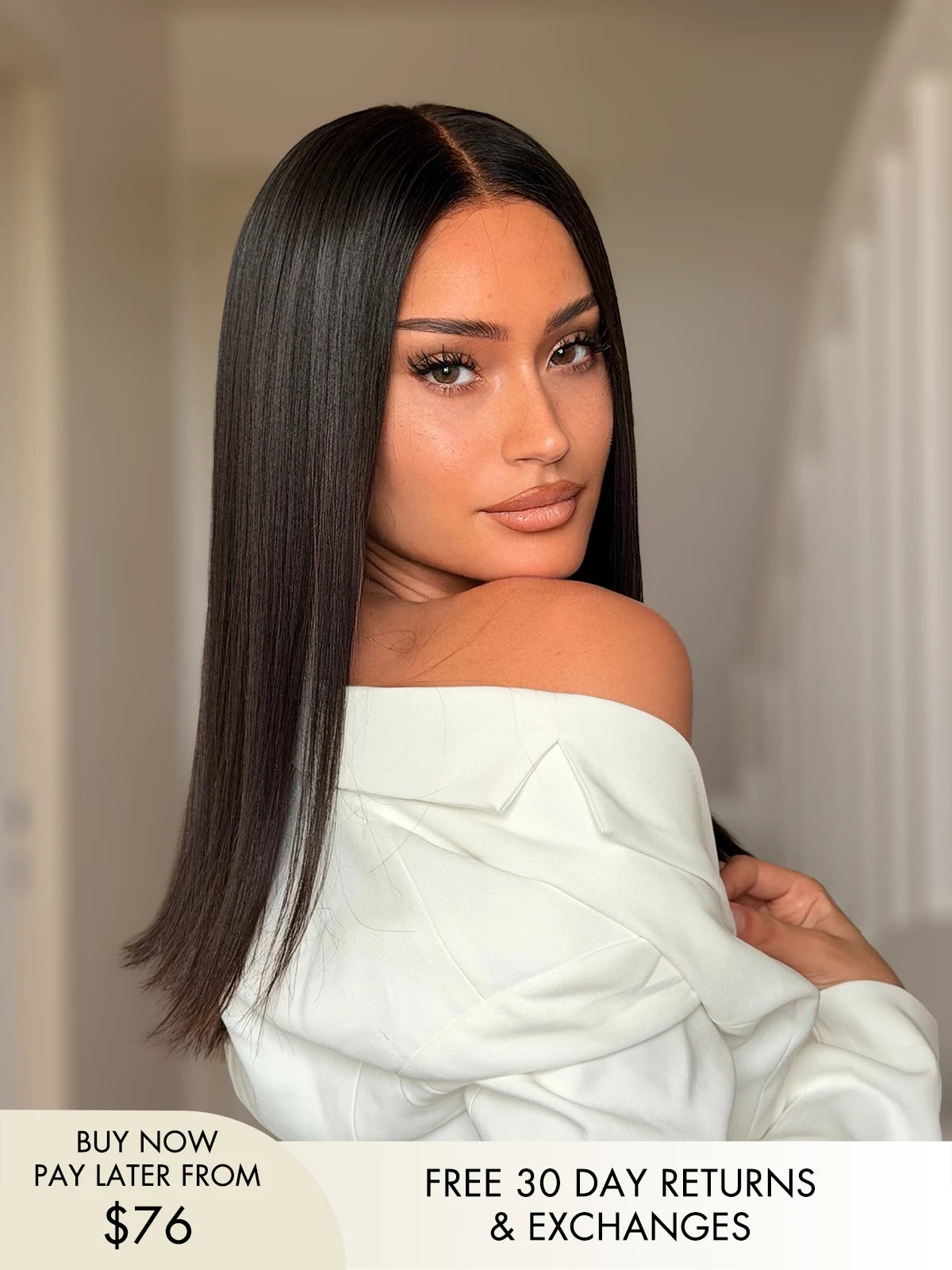 Richmond GB Hair Kylie Human Hair Bob HD Lace Glueless Wig - Front View