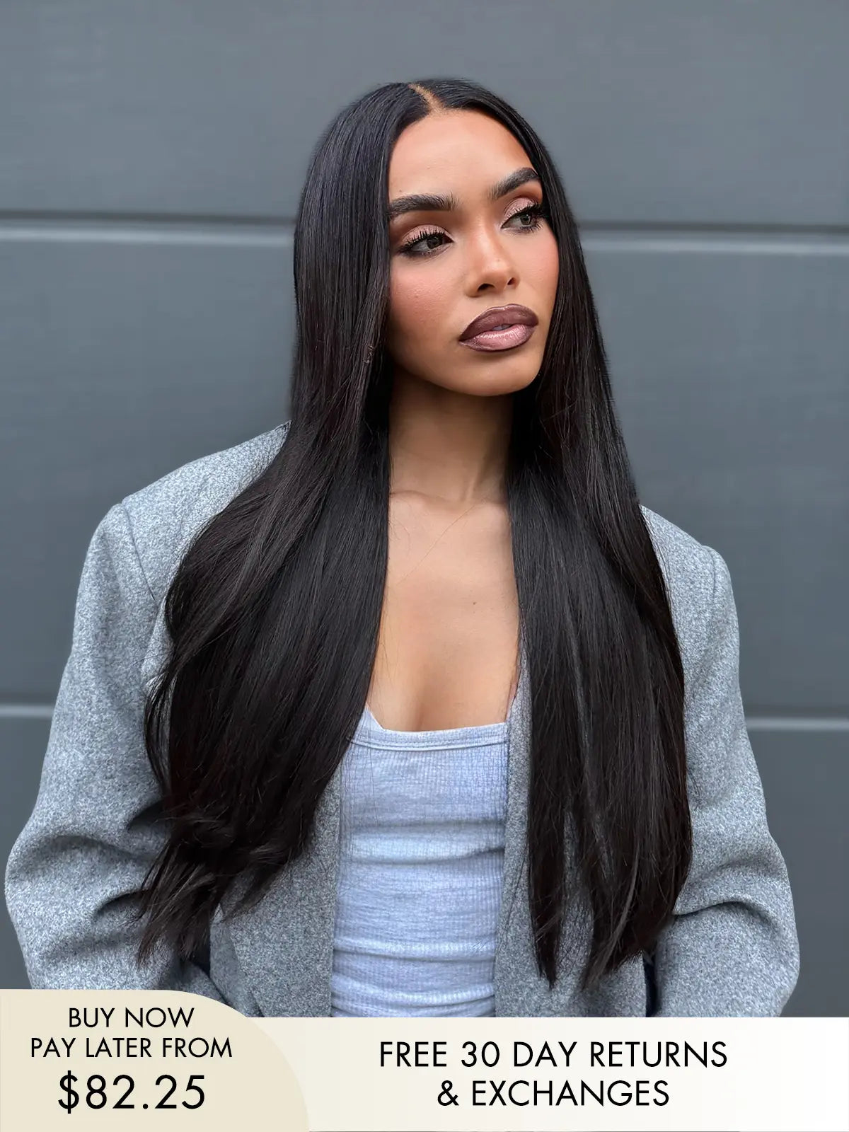 Richmond GB Hair Victoria Real Human Hair Straight Glueless Wig - Front View