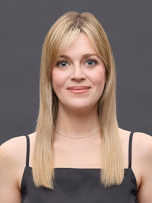 Richmond GB Hair EasiTop Lite Petite Human Hair 14" Human Hair Topper (Mono Top) - Multi-Angle View 2