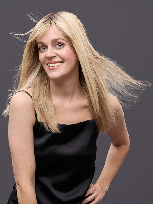Richmond GB Hair EasiTop Lite Petite Human Hair 14" Human Hair Topper (Mono Top) - Multi-Angle View 3
