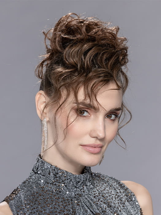 Richmond GB Hair Ice | Human Hair Wraps (No Clips) - Front View
