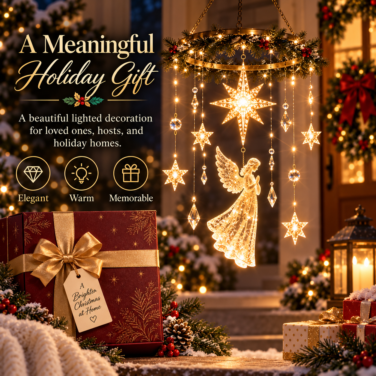 Angel Star Holiday Mobile Christmas gift