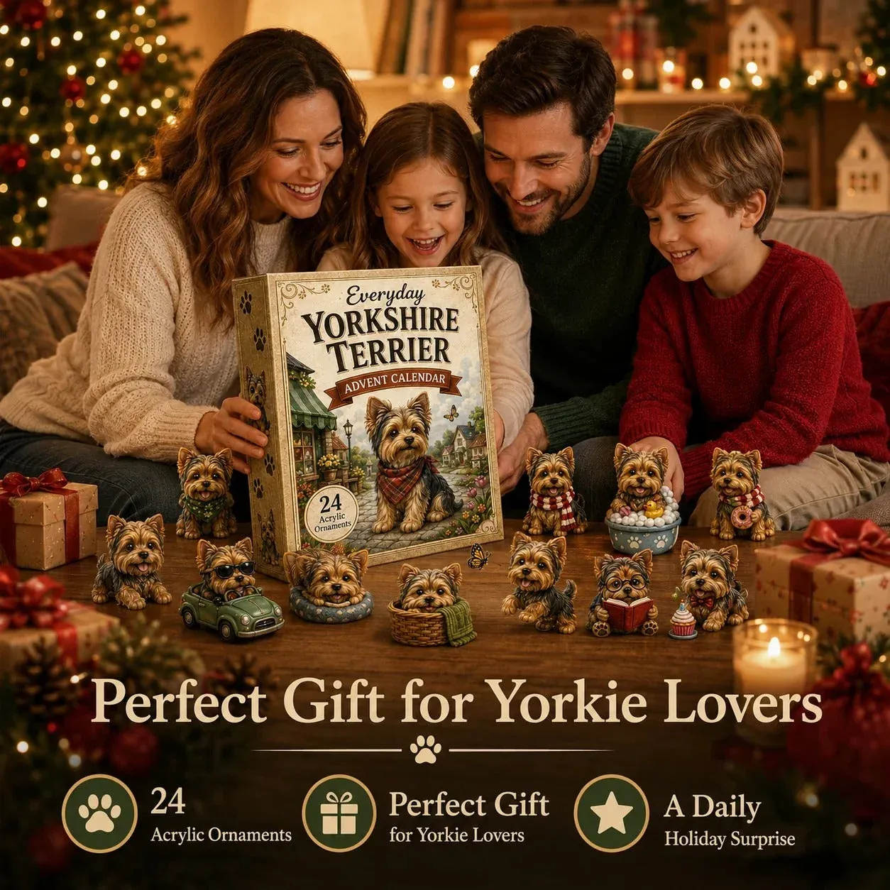 Yorkie Pet Lover Gift Box and Packaging