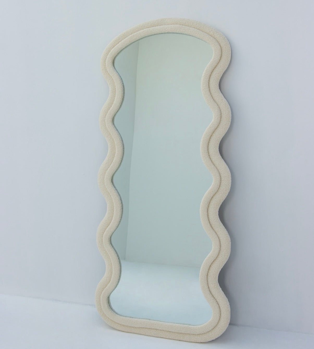 Boucle Wavy Full Length Mirror