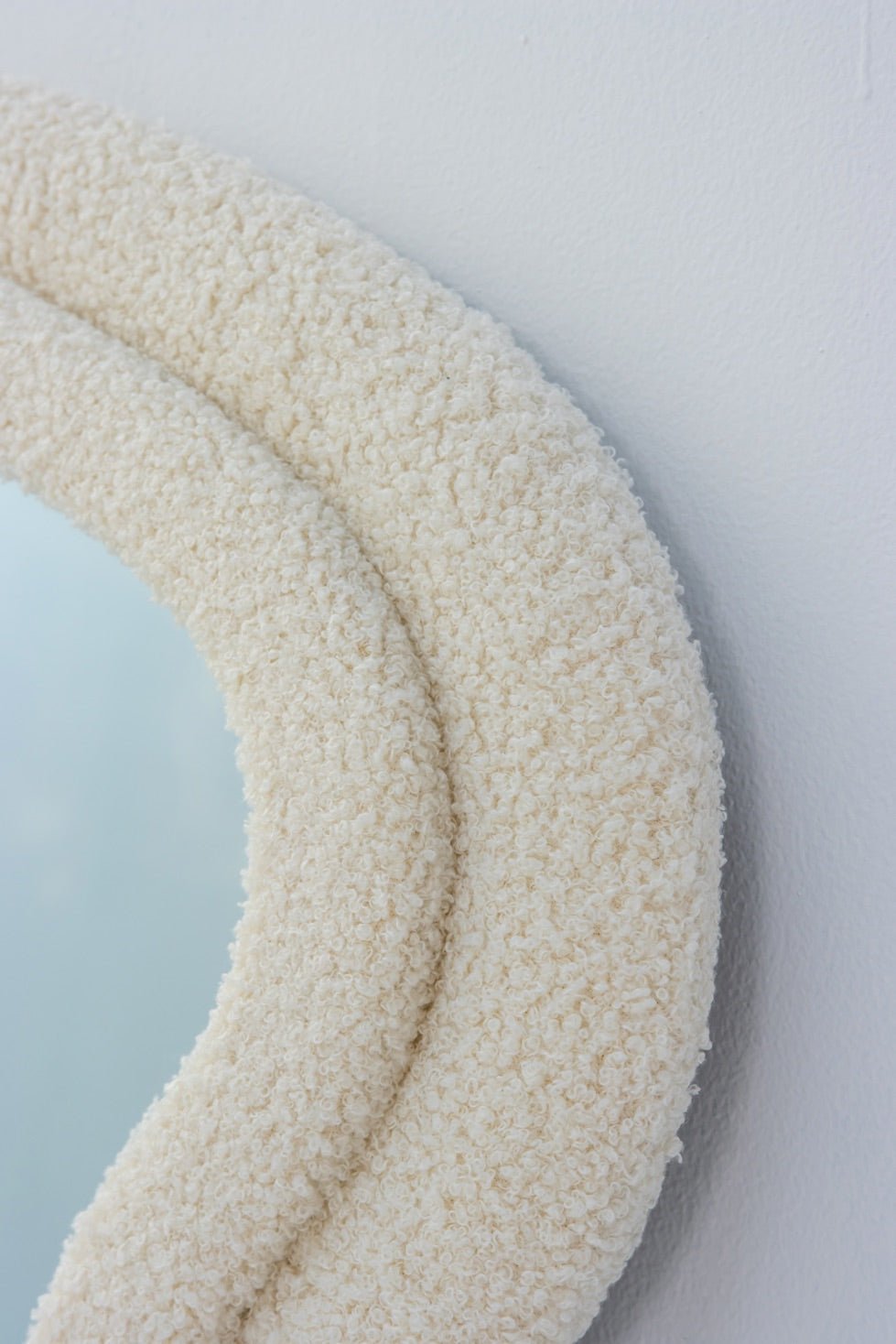 Boucle Wavy Full Length Mirror