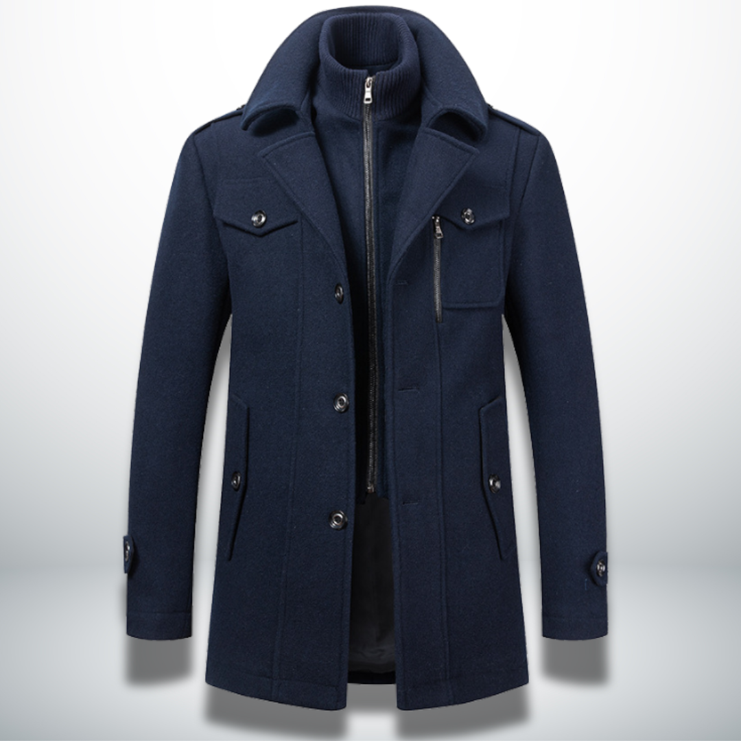 Merwena™  | Warmer und eleganter Mantel für Männer