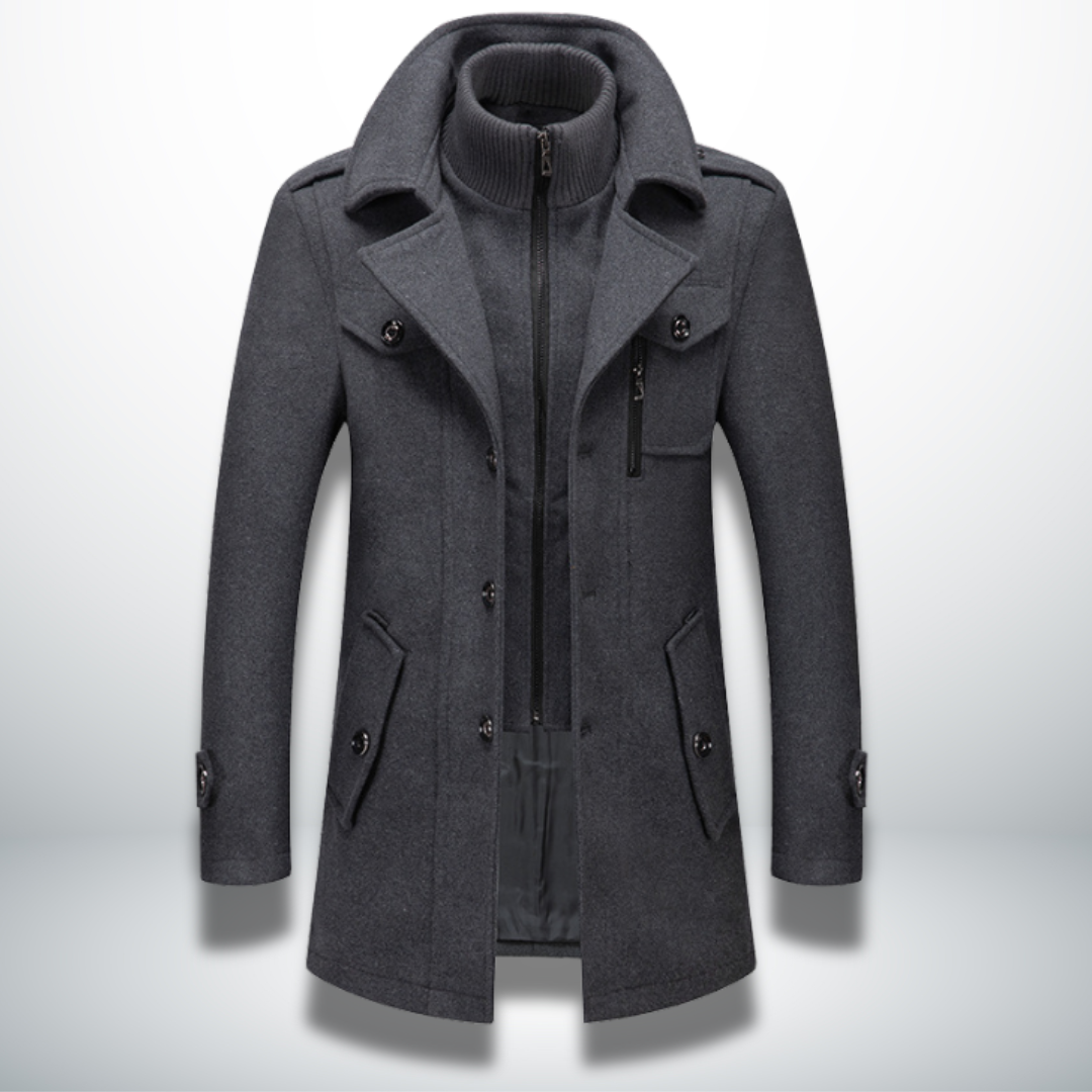 Merwena™  | Warmer und eleganter Mantel für Männer