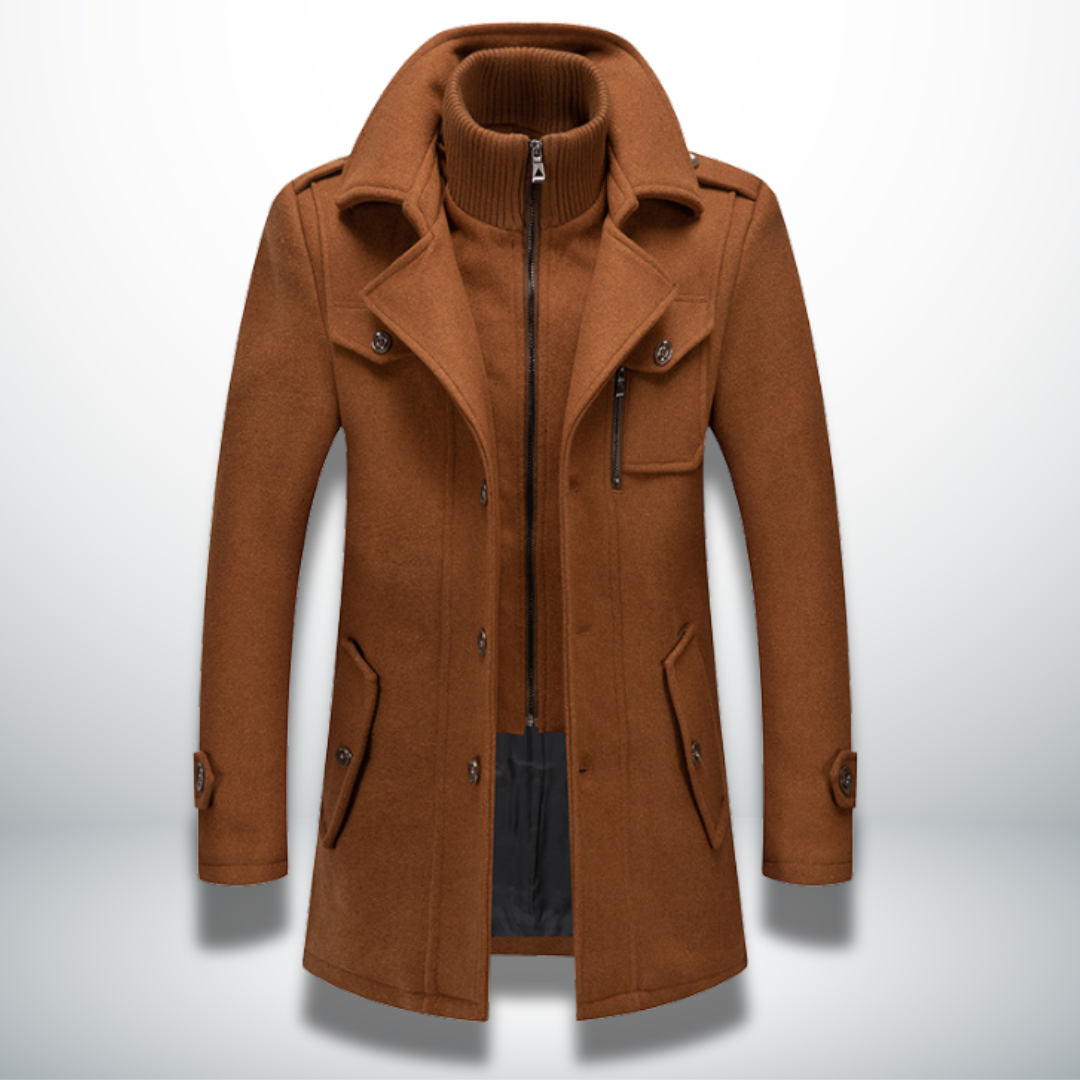 Merwena™  | Warmer und eleganter Mantel für Männer