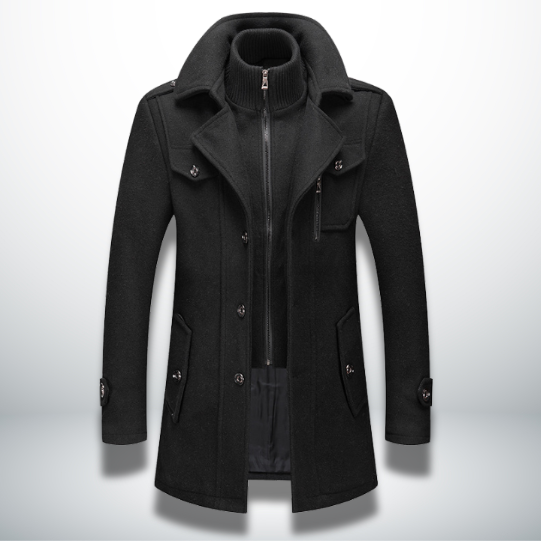 Merwena™  | Warmer und eleganter Mantel für Männer