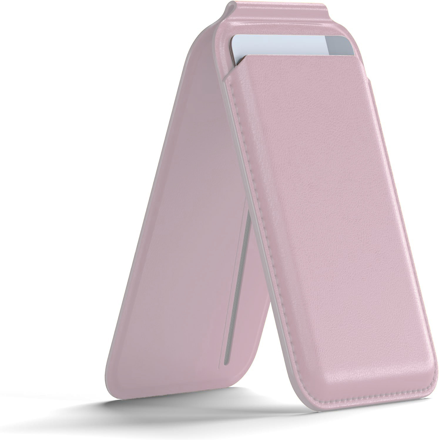  iPhone Leather Card Holder for | Foldable Kickstand