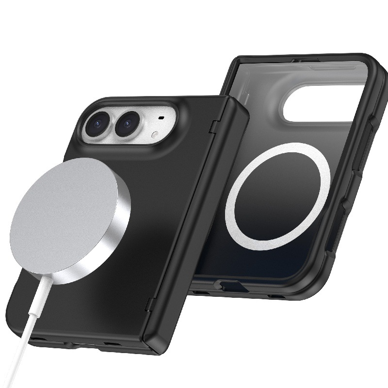 IPHONE MagSafe Compatible iPhone Duo Case | 360° Rotatable Ring Kickstand Hinge Protection