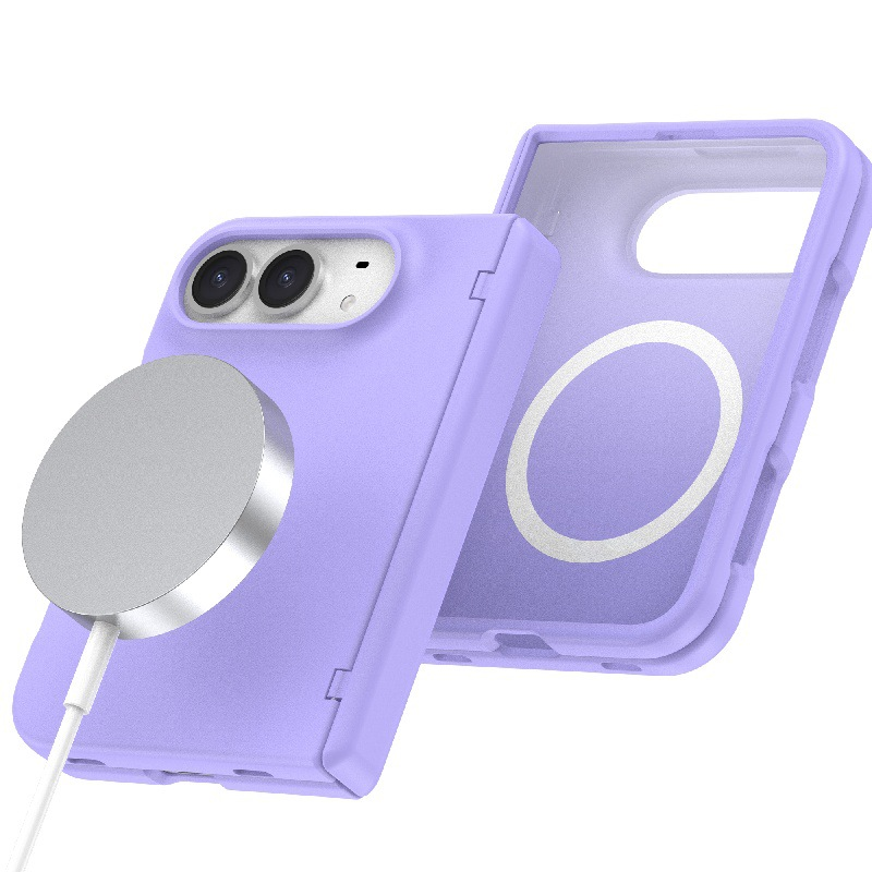 IPHONE MagSafe Compatible iPhone Duo Case | 360° Rotatable Ring Kickstand Hinge Protection