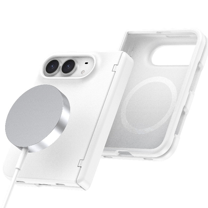 IPHONE MagSafe Compatible iPhone Duo Case | 360° Rotatable Ring Kickstand Hinge Protection