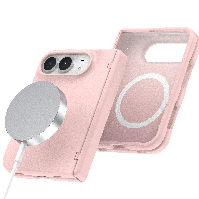 IPHONE MagSafe Compatible iPhone Duo Case | 360° Rotatable Ring Kickstand Hinge Protection