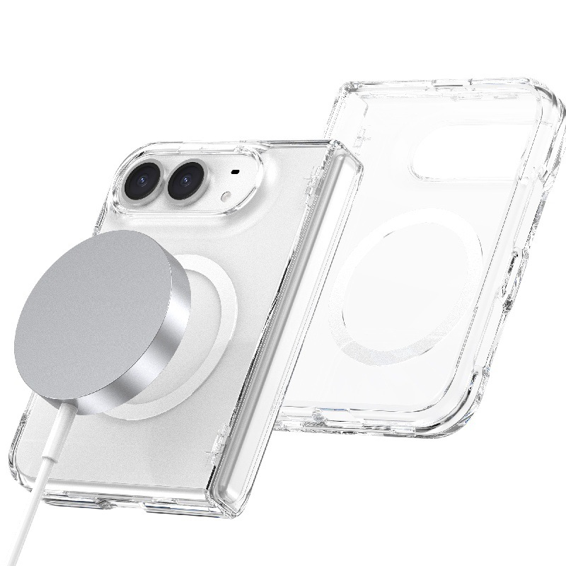 IPHONE MagSafe Compatible iPhone Duo Case | 360° Rotatable Ring Kickstand Hinge Protection