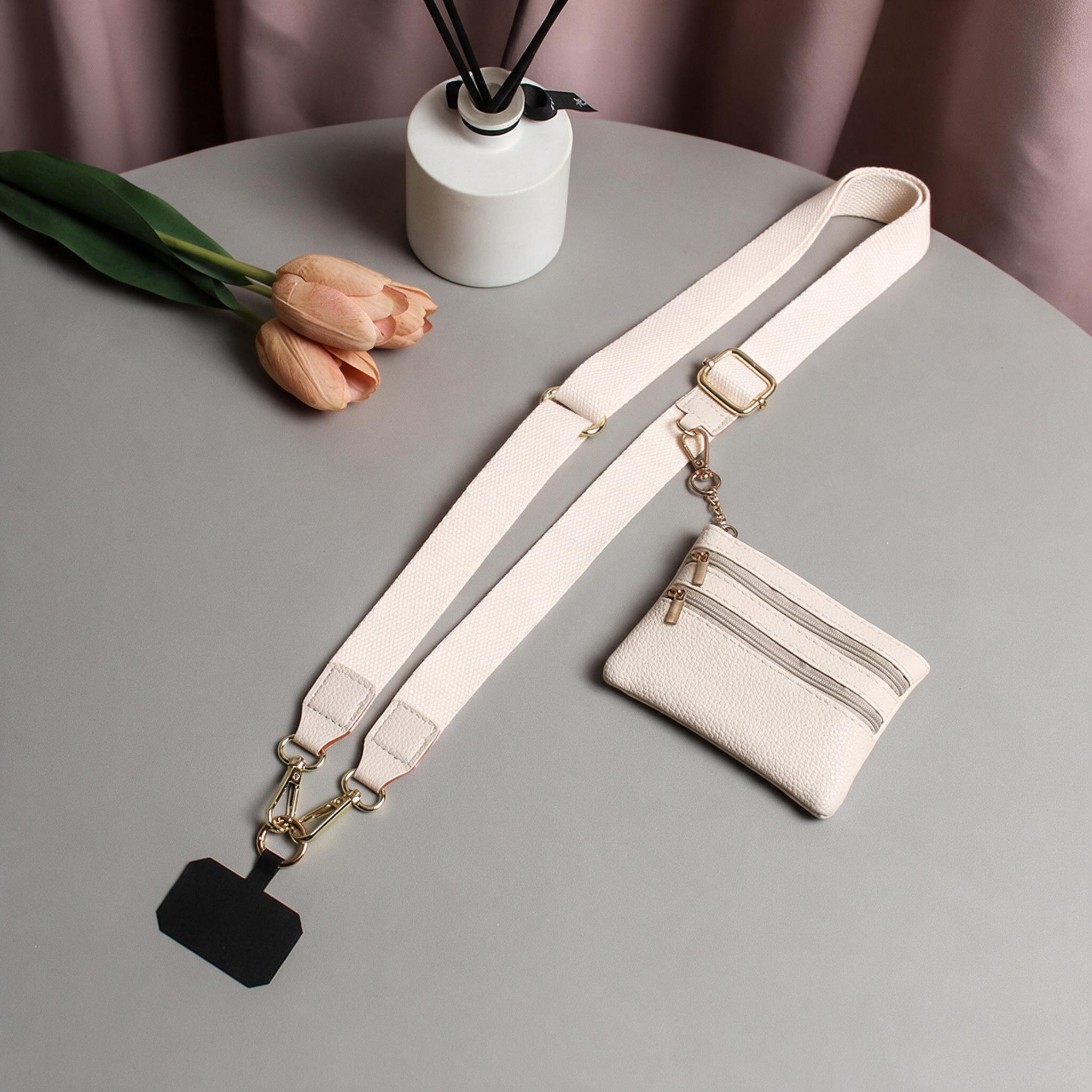 IPHONE stylish Adjustable Phone Strap Coin Purse Combo