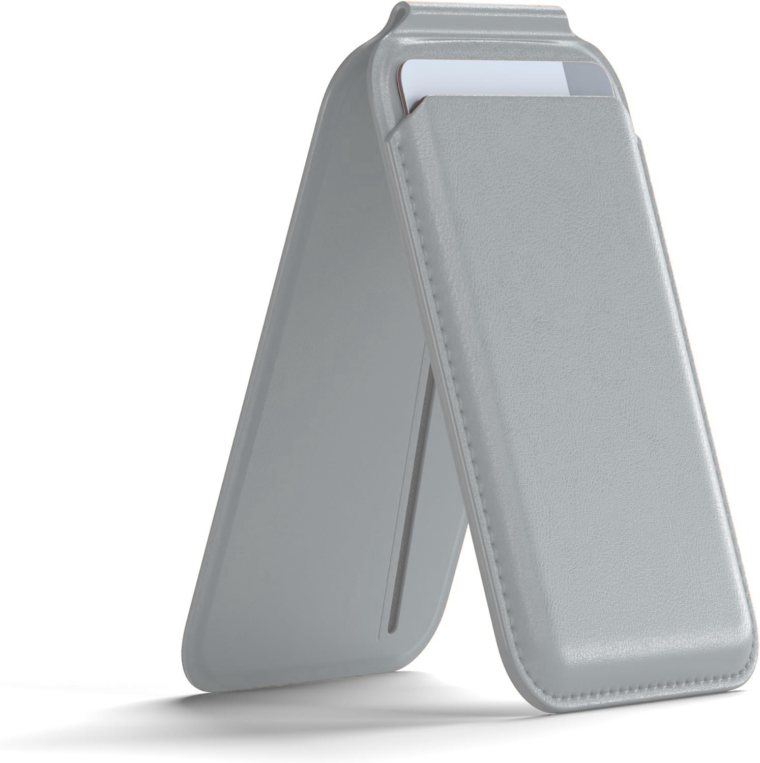  iPhone Leather Card Holder for | Foldable Kickstand