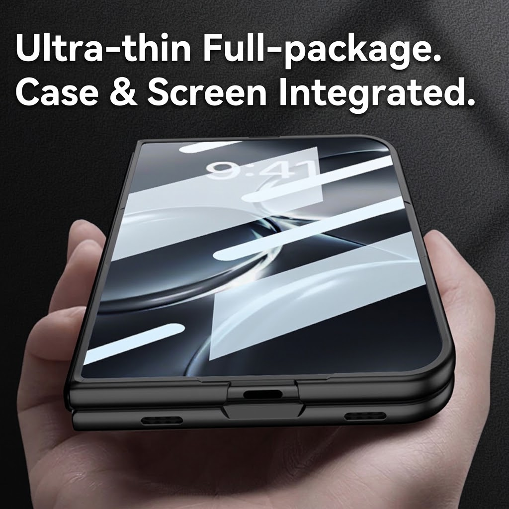 IPHONE All-In-One Case With Rotating Ring Stand for iPhone Duo