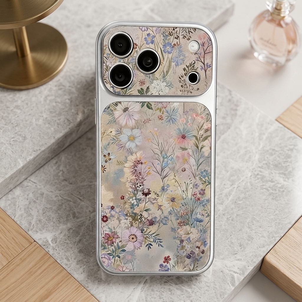 IPHONE vintage Floral Art Phone Case | Timeless Botanical Design