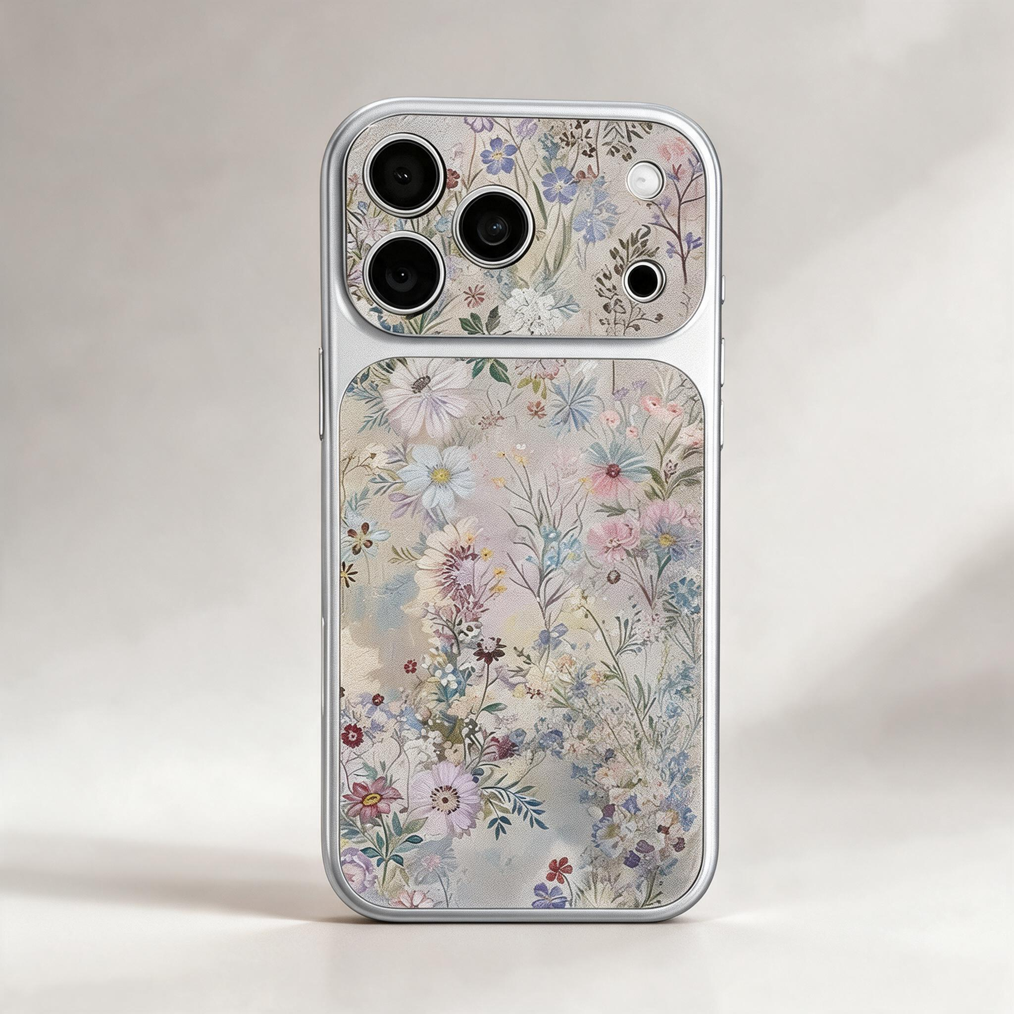 IPHONE vintage Floral Art Phone Case | Timeless Botanical Design