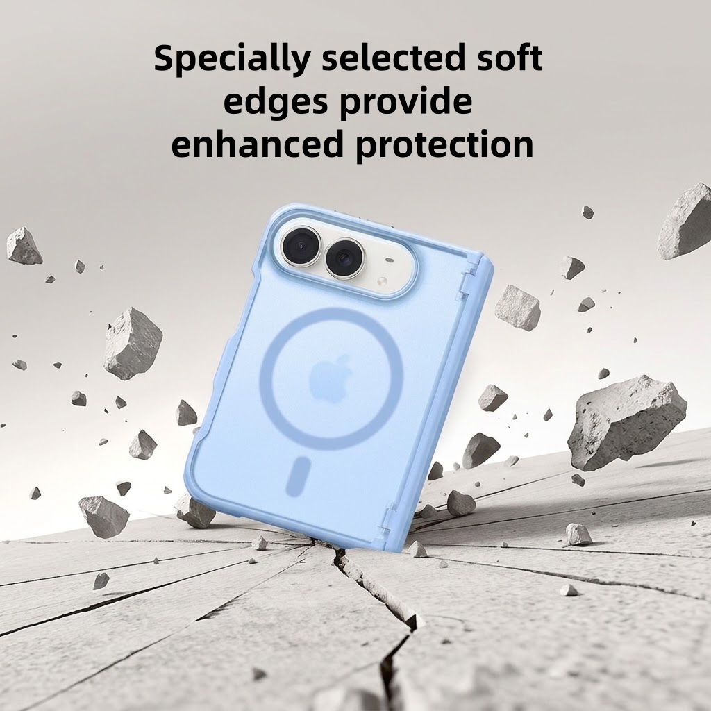 IPHONE Pastel Multi-Color MagSafe Case for iPhone Duo, Anti-Drop Foldable Phone Shell