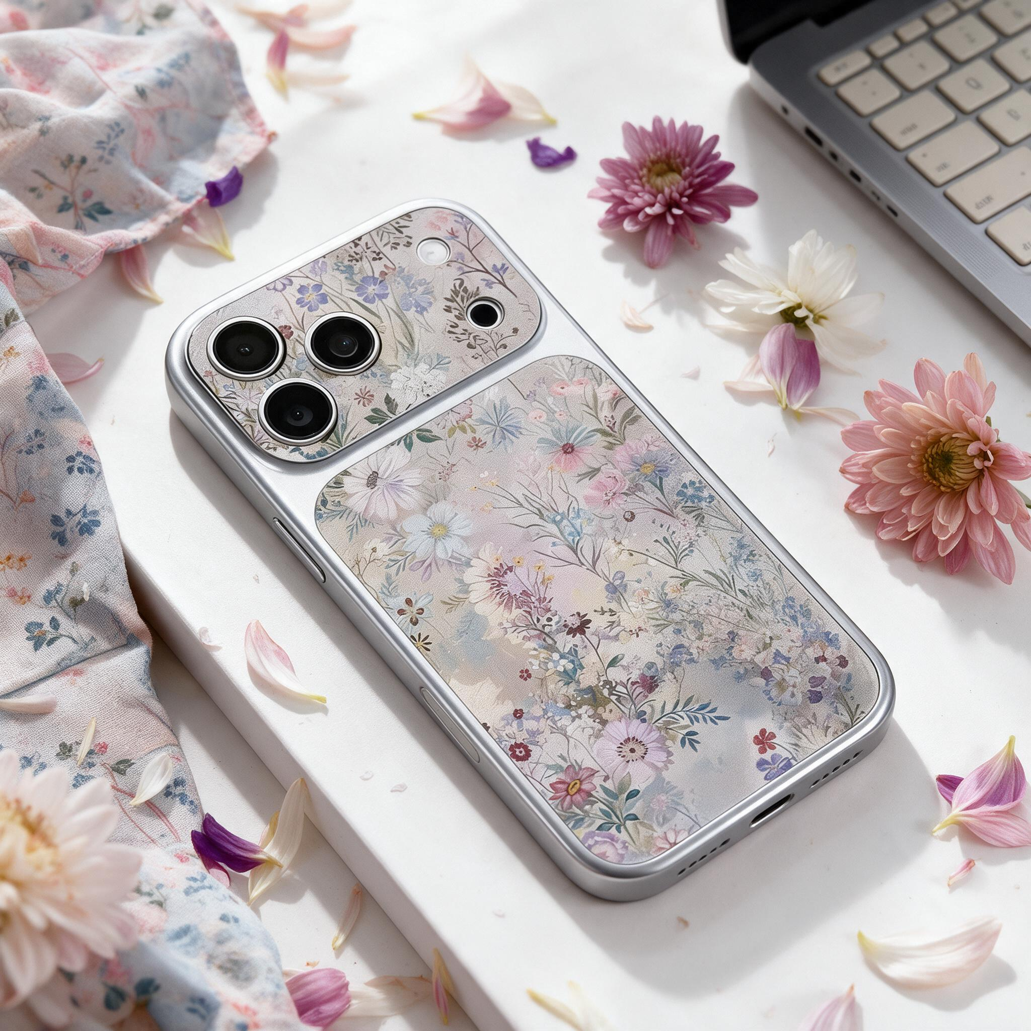 IPHONE vintage Floral Art Phone Case | Timeless Botanical Design
