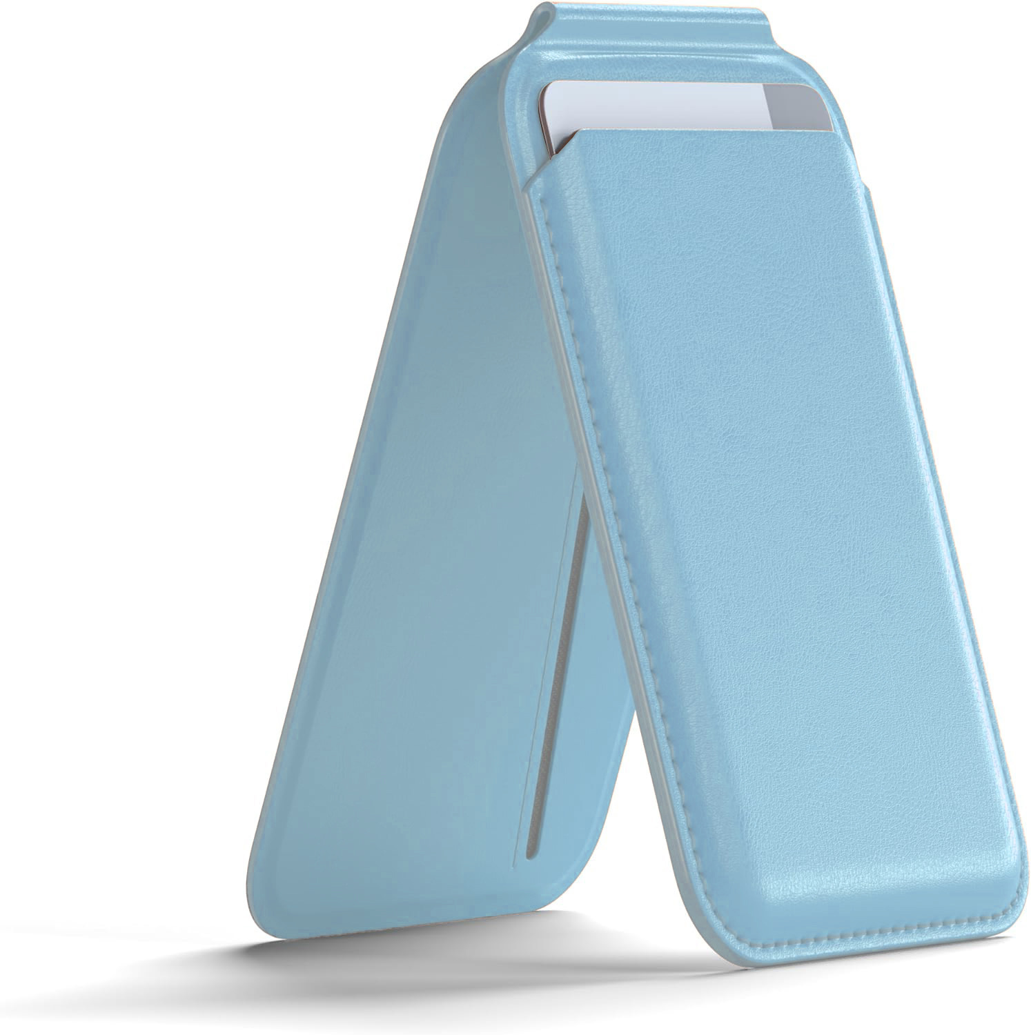  iPhone Leather Card Holder for | Foldable Kickstand