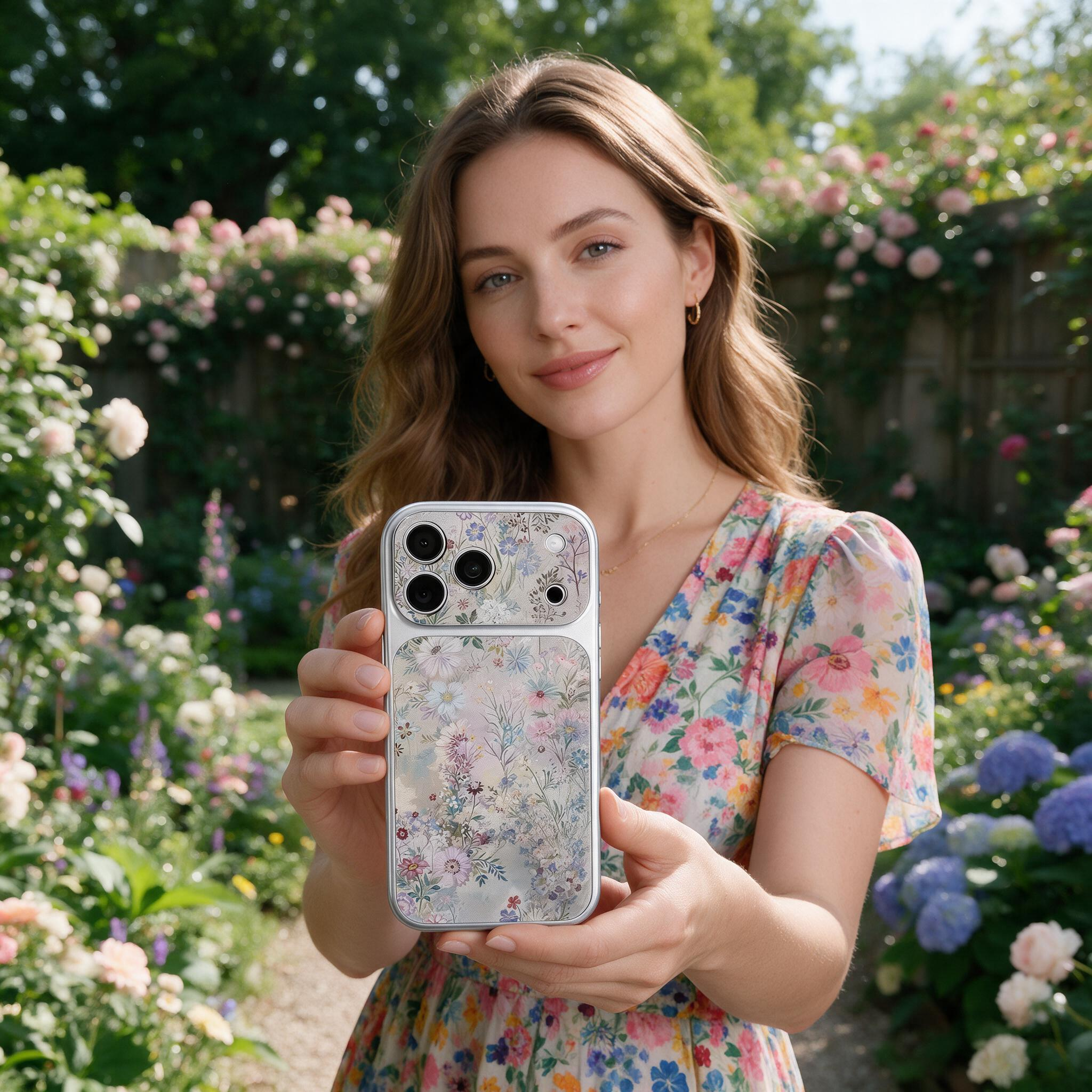IPHONE vintage Floral Art Phone Case | Timeless Botanical Design