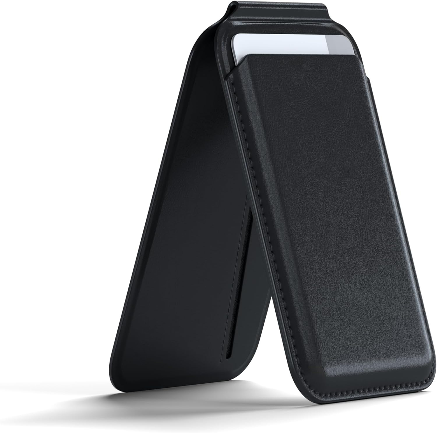  iPhone Leather Card Holder for | Foldable Kickstand