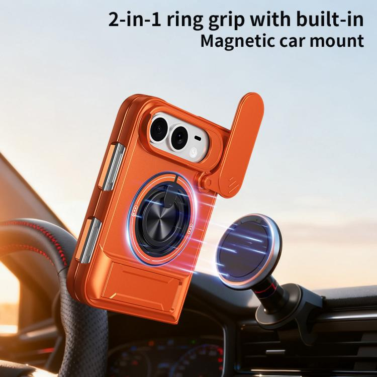 IPHONE Multifunctional Shockproof Case for iPhone Duo | Built-in Ring Kickstand 