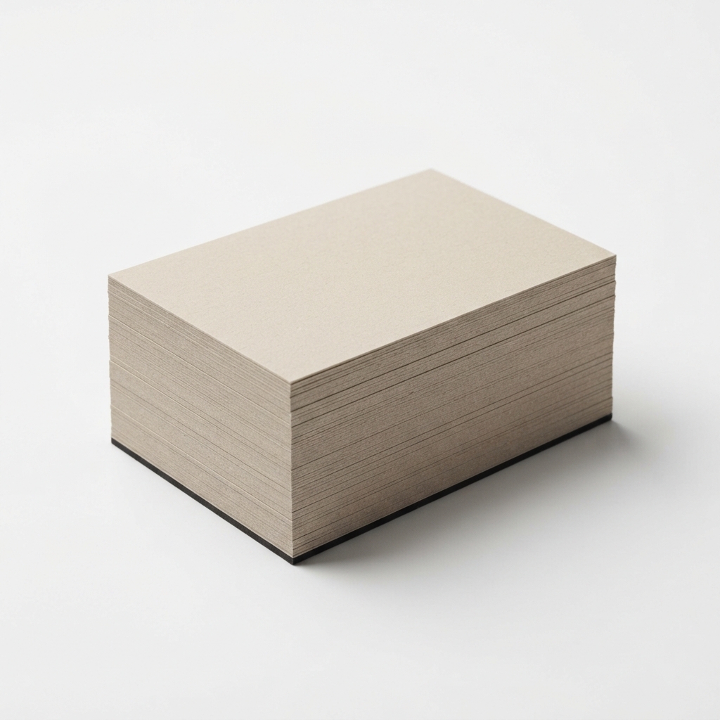 Stack of printed visit punch loyalty cards