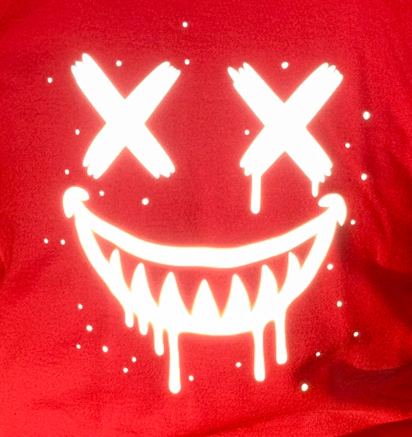 Reflective Smiley Motorcycle Hoodie - High Visibility Riding Hoodie — image 12