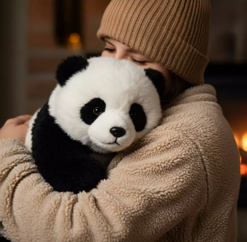 Prisrčna panda plišasti medvedek
