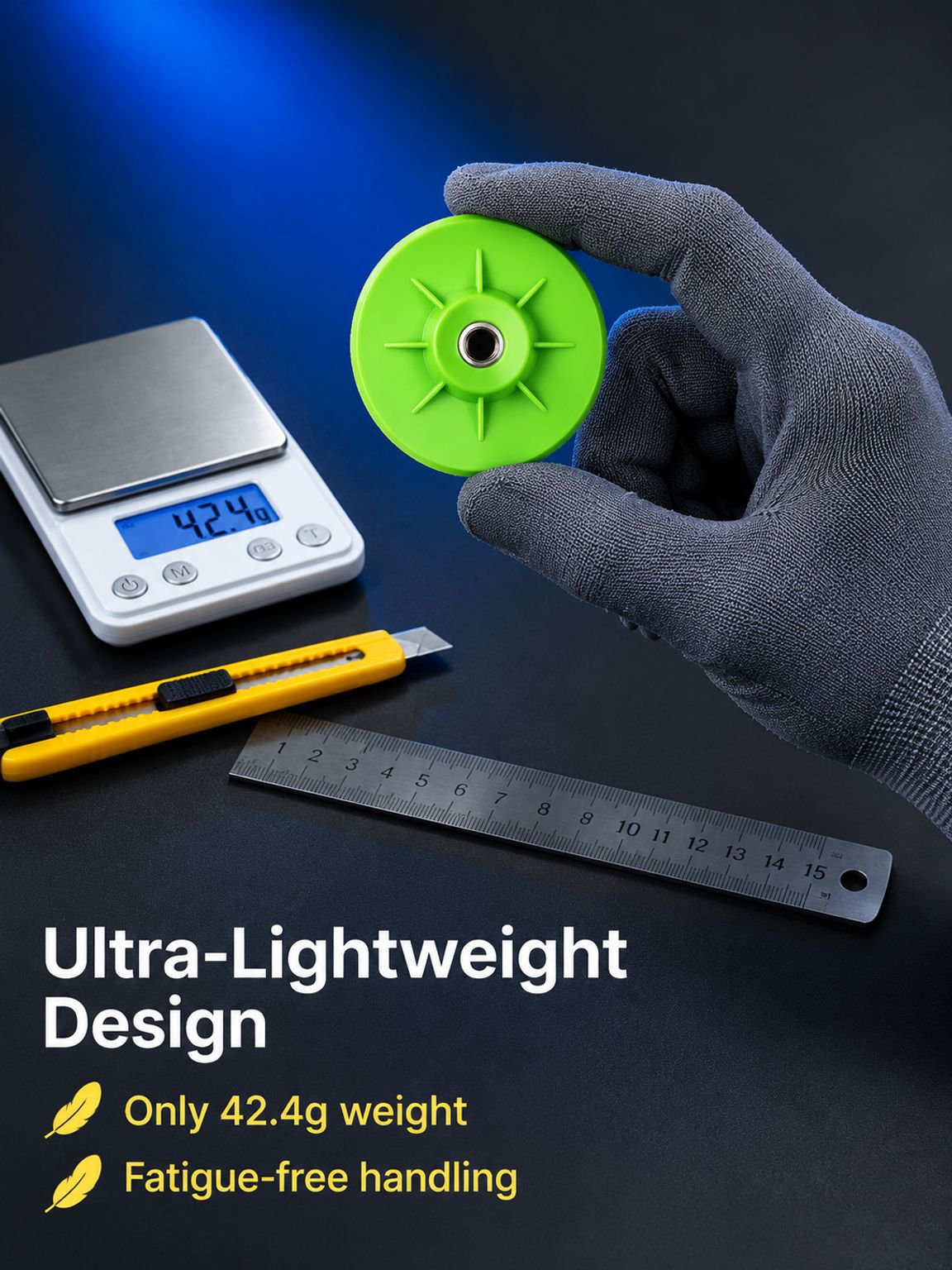 All-purpose ceramic tile cutting and polishing accessory