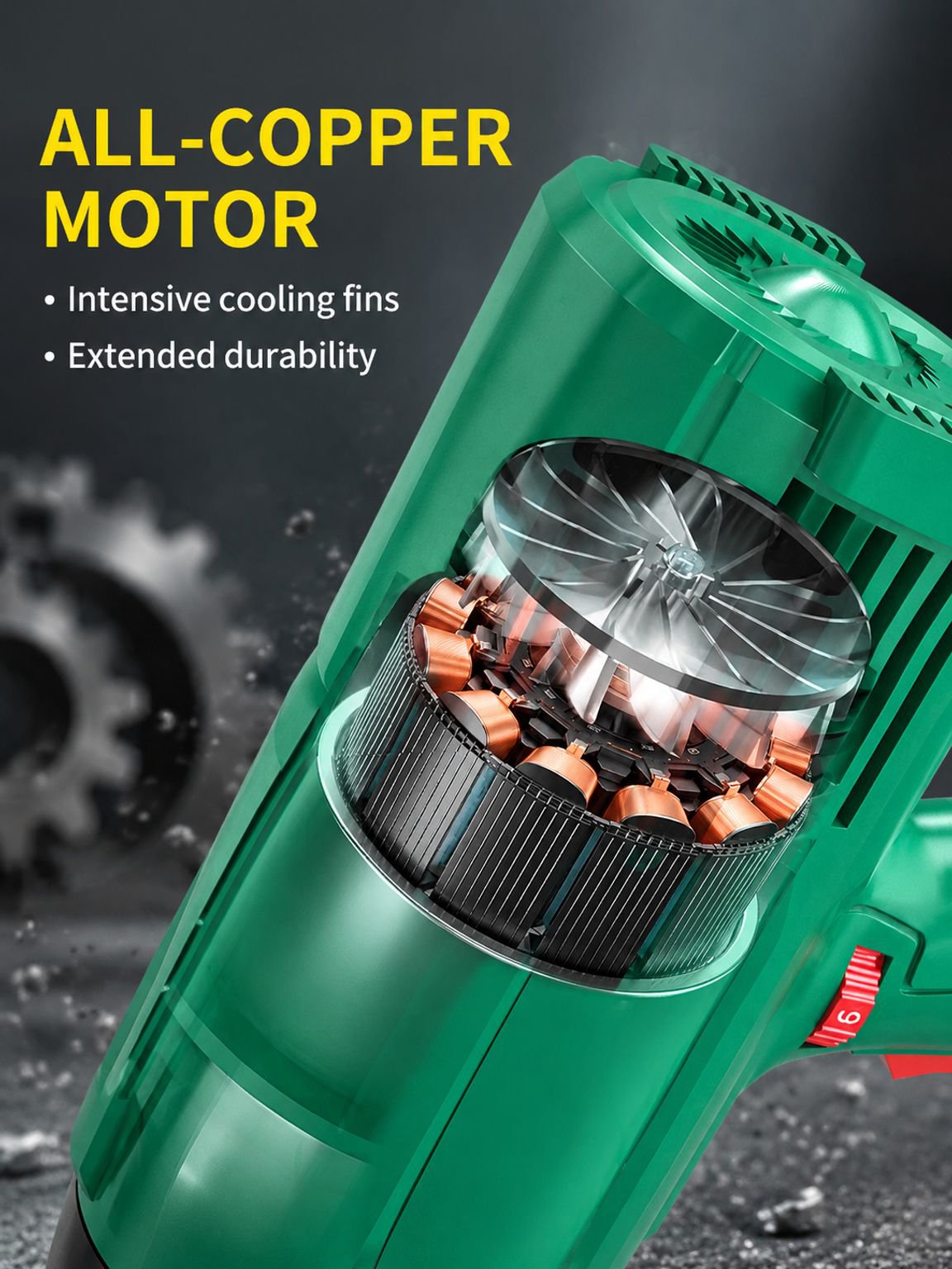 Portable Industrial Heat Gun Blower showcasing precision nozzle design
