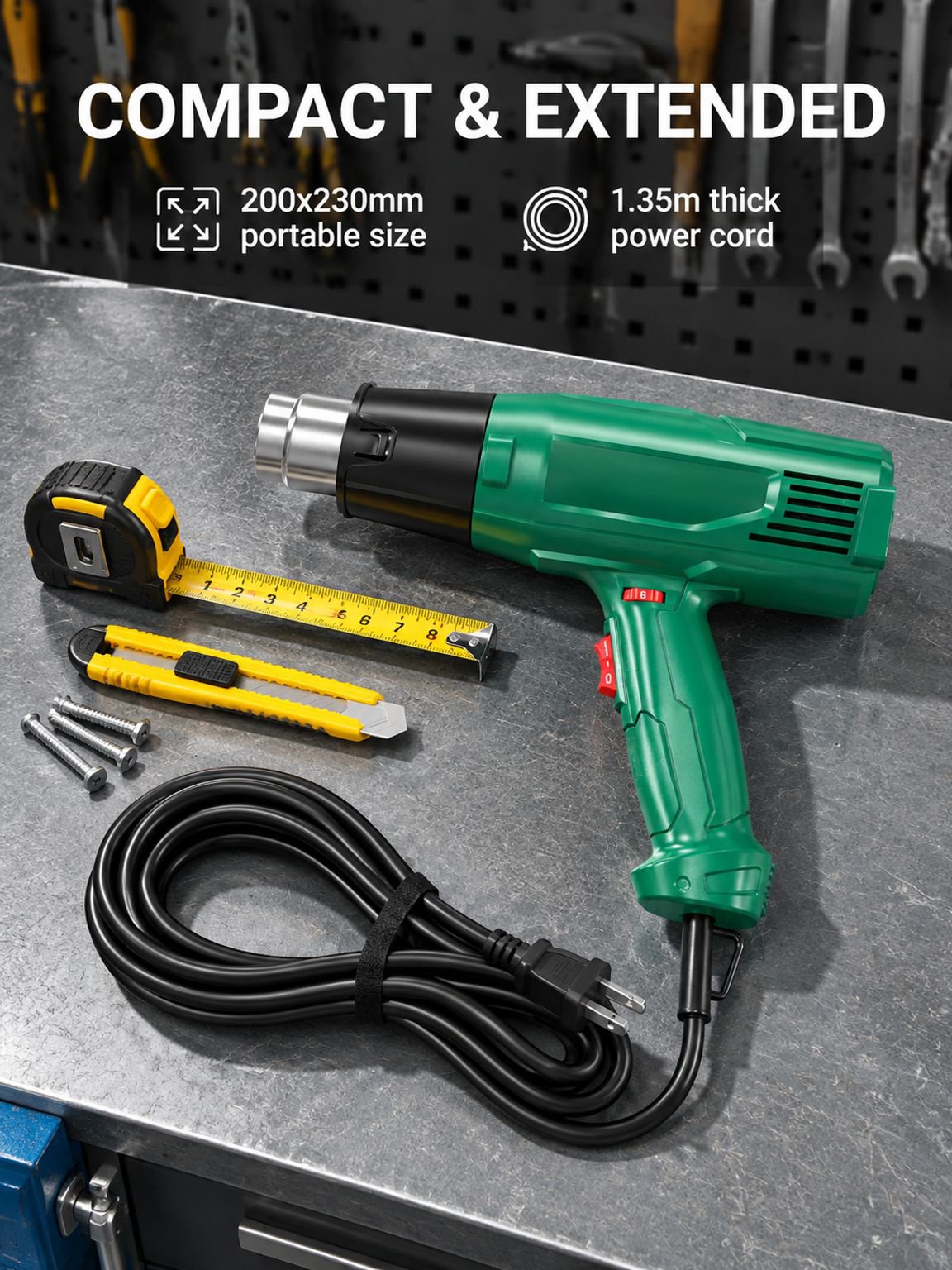 Professional use of Portable Industrial Heat Gun Blower in industrial workspaces