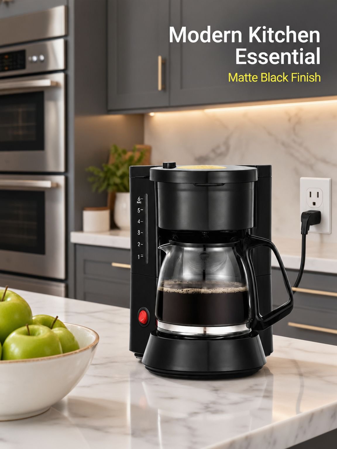 Stylish automatic coffee maker for everyday coffee lovers