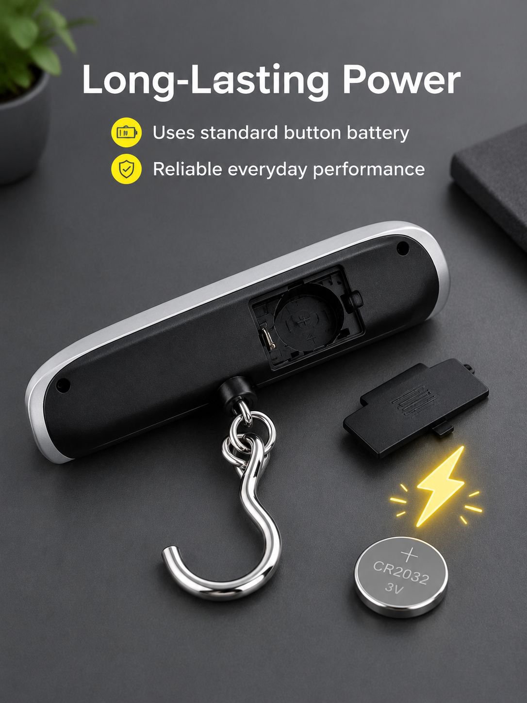 Lightweight handheld spring scale for various applications