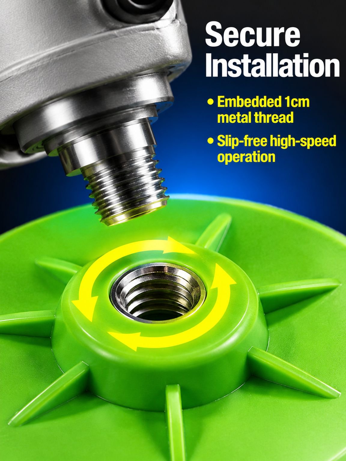 Professional stone edge trimming disc for marble and granite