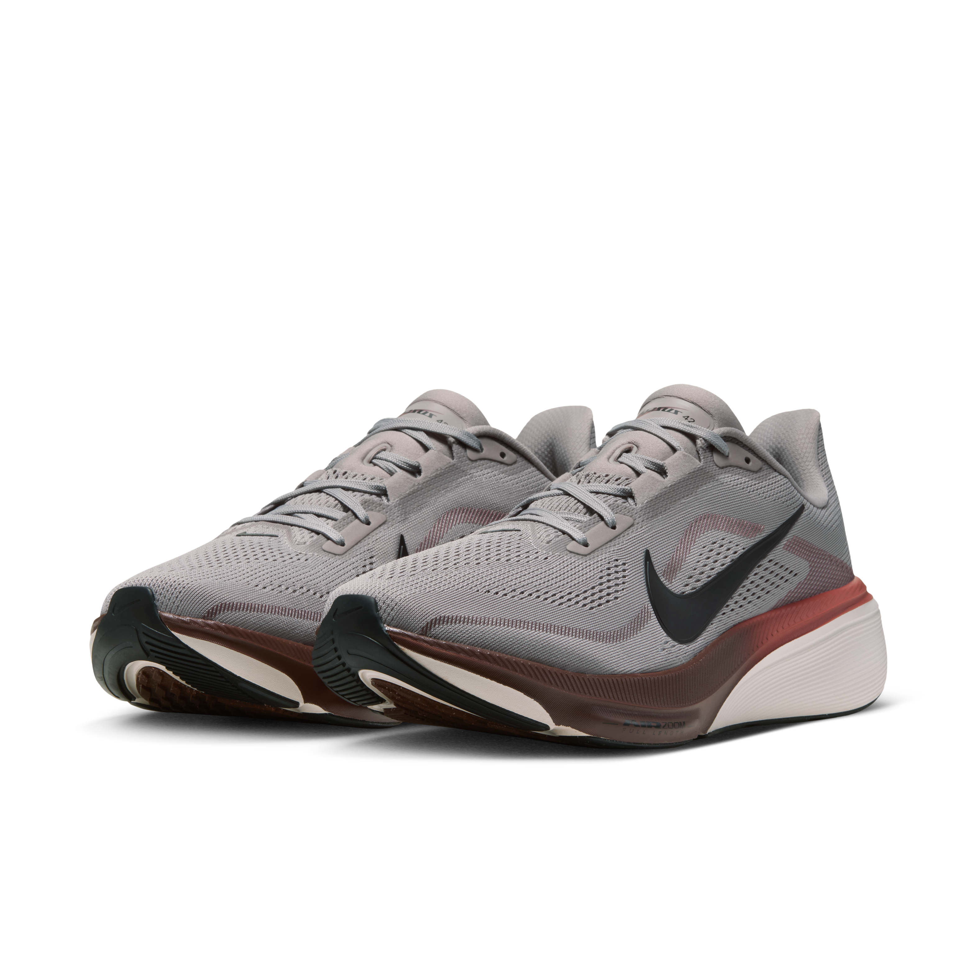 Nike Pegasus 42 Men's Road Running Shoes — College Grey/Phantom/Light Boulder/Black — Regular