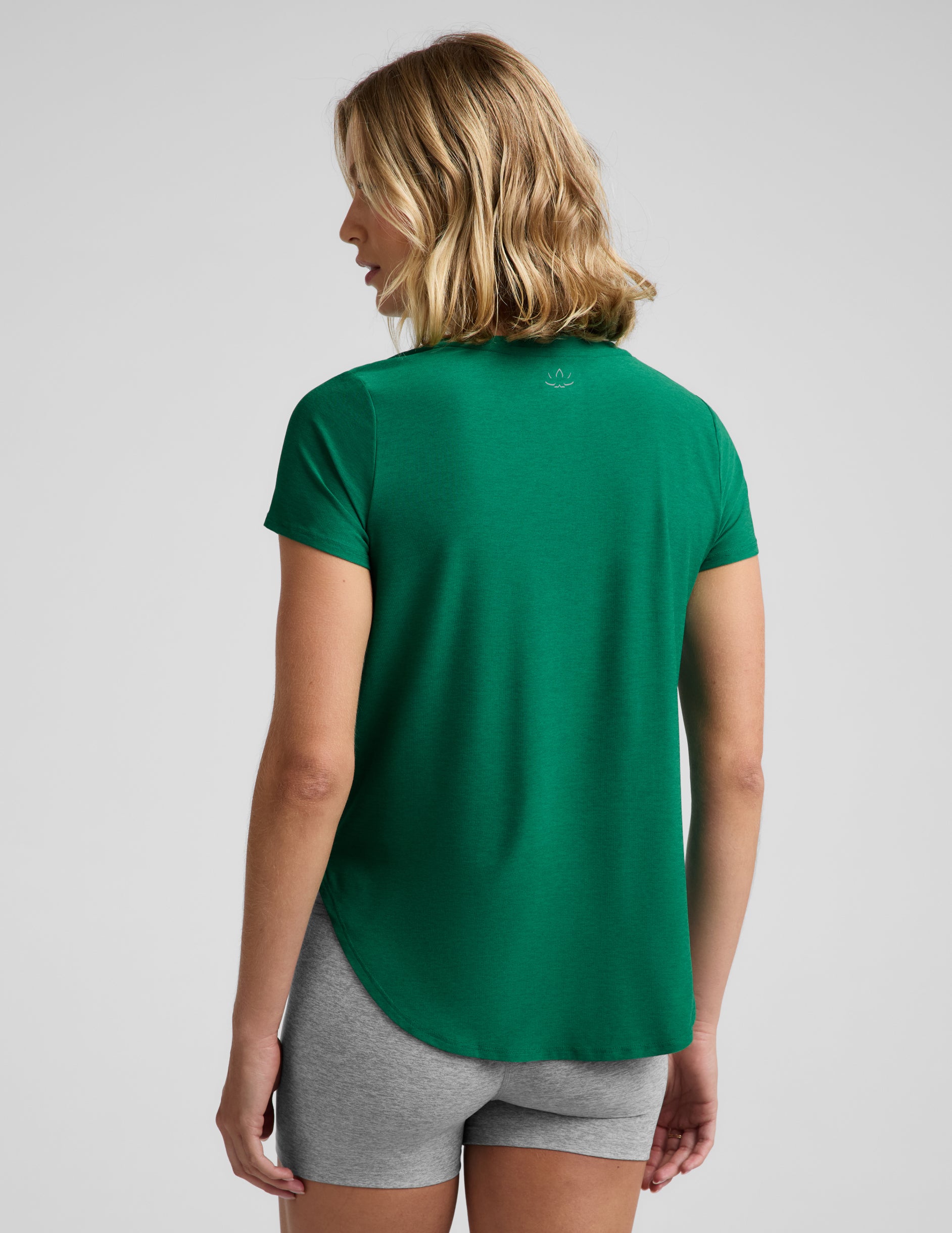 Featherweight On The Down Low Tee - Legacy Pine Heather