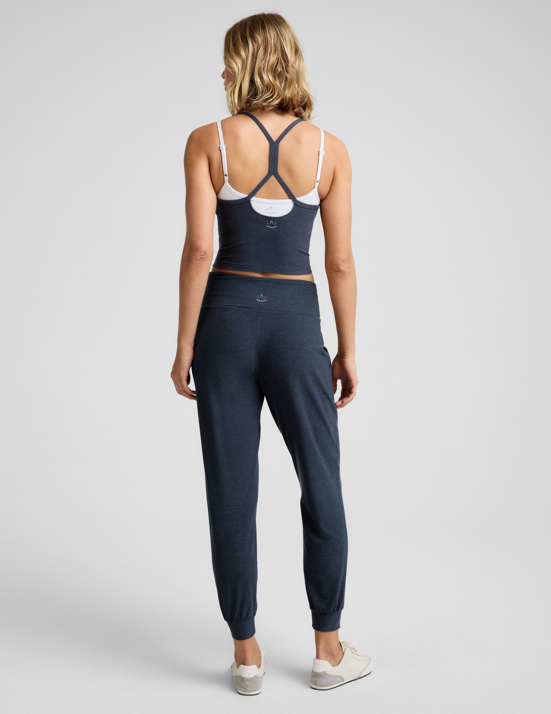 Midweight Spacedye™ Midi Jogger - Nocturnal Navy