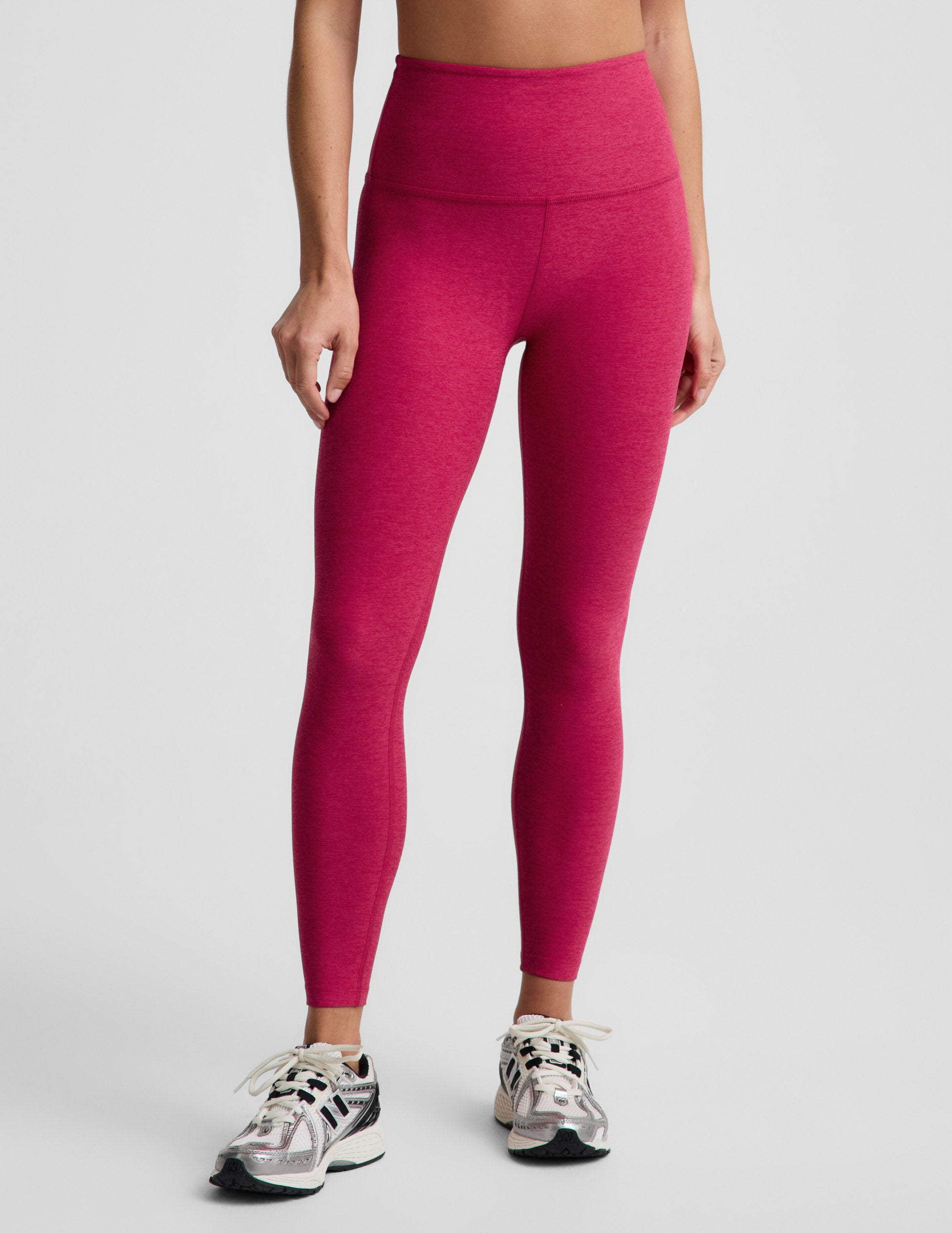 Spacedye™ Vitalize Full Length Legging - Berry Red Heather
