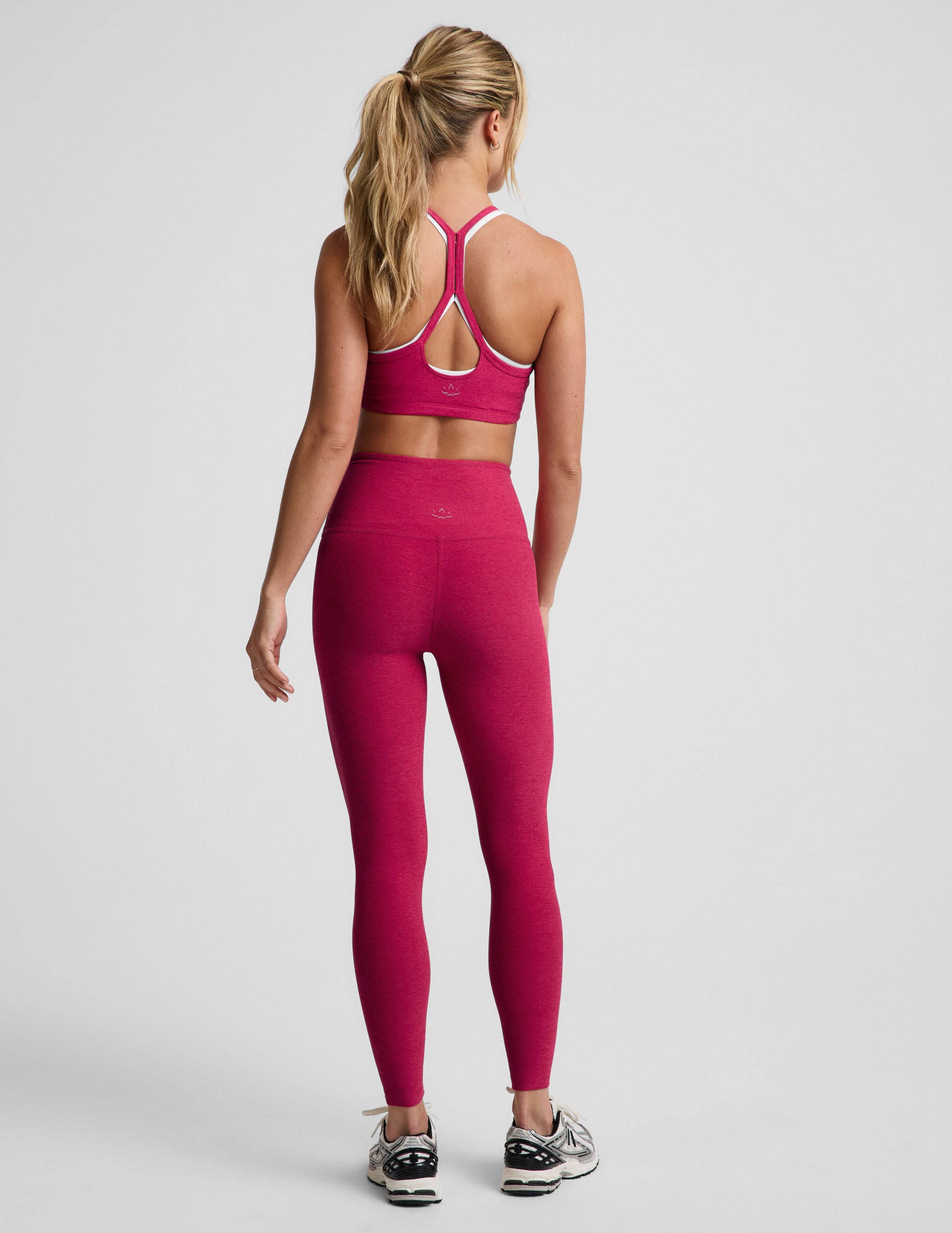 Spacedye™ Vitalize Full Length Legging - Berry Red Heather